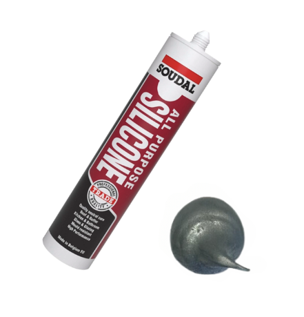 All Purpose Silicone - Aluminium 300ml All Purpose Silicone - Aluminium 300ml