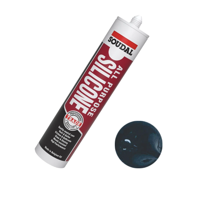 All Purpose Silicone - Charcoal 300ml All Purpose Silicone - Charcoal 300ml