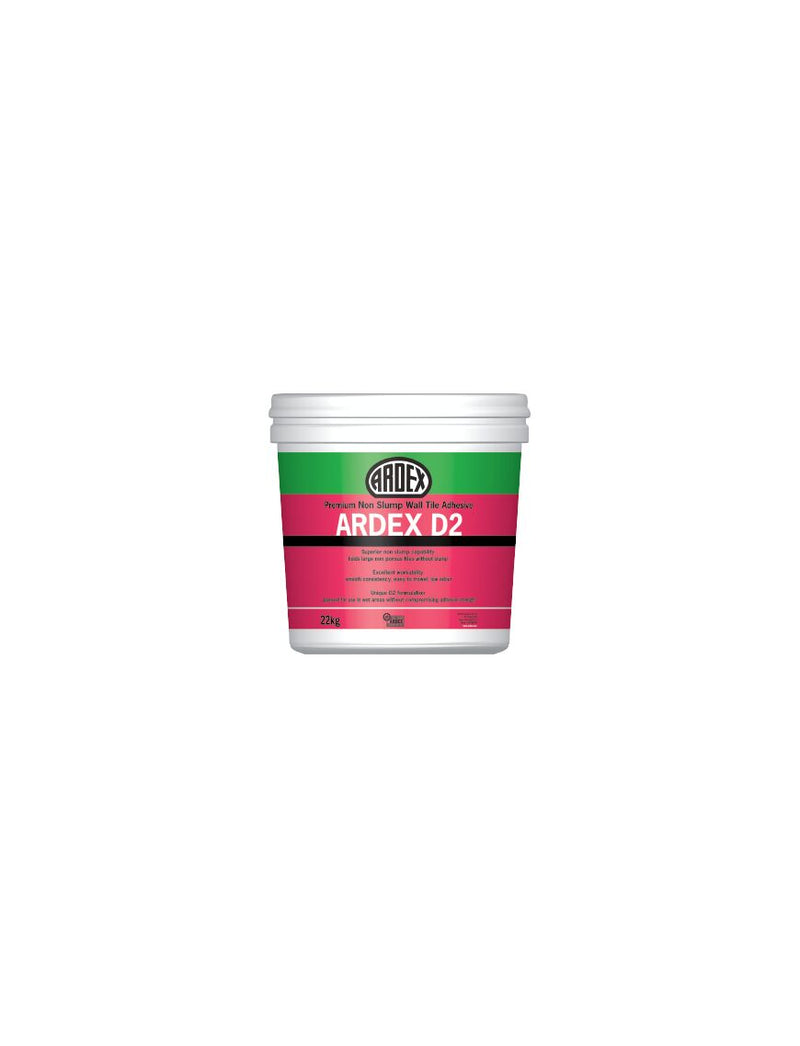 Ardex D2 22kg Mastic Tile Adhesive Ardex D2 22kg Mastic Tile Adhesive