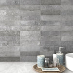Tribeca Grey Whisper Gloss 60x246 Porcelain Tribeca Grey Whisper Gloss 60x246 Porcelain