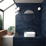 Tribeca Blue Note (Navy) Gloss 60x246 Porcelain Tribeca Blue Note (Navy) Gloss 60x246 Porcelain