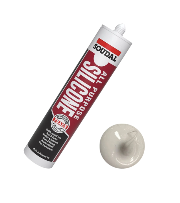 All Purpose Silicone - Misty Grey 300ml