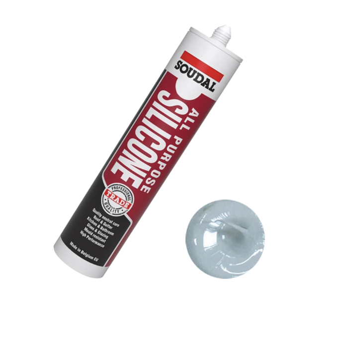 All Purpose Silicone - Grey 300ml