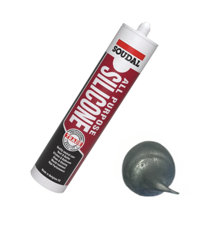 All Purpose Silicone - Aluminium 300ml