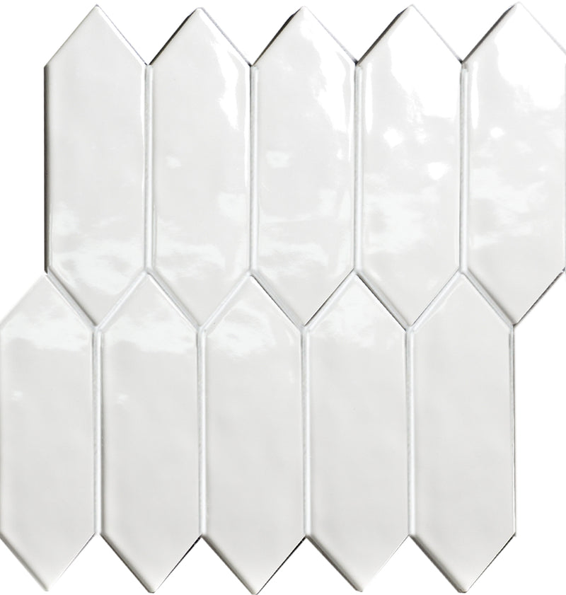 ARROW SHAPE RIPPLED SURFACE GLAZED GLOSS PORCELAIN RANGE